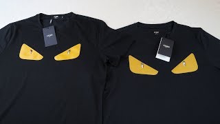 5 tips on HOW TO SPOT A FAKE FENDI T SHIRT Real vs replica Fendi bag bugs tshirt review guide [upl. by Doll782]