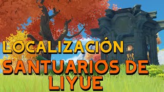 Guía  Localización de los Santuarios de Liyue  Genshin Impact EN ESPAÑOL [upl. by Gee]