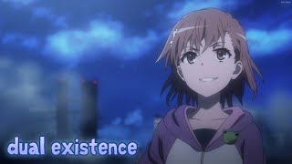 『Lyrics AMV』 Toaru Kagaku no Railgun T OP 2 Full 【 Dual existence  fripSide 】 [upl. by Kingdon]