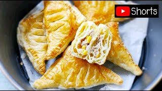 Shorts Tuna puffs air fryer recipe [upl. by Erret501]