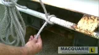 1 TRUCKIES HITCH  How to tie [upl. by Rowell471]