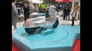 SLUK  Lambretta Elettra concept EICMA [upl. by Atiuqrehs]