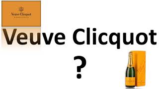 How to say Veuve Clicquot CORRECTLY French Champagne Pronunciation [upl. by Gregor]