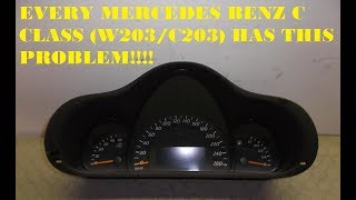 Every Mercedes Benz C class has this PROBLEM W203 C203 [upl. by Audly742]