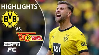 Borussia Dortmund vs Union Berlin  Bundesliga highlights  ESPN FC [upl. by Kavita584]