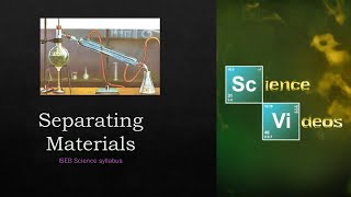 KS3 Science Chemistry Lesson 3 Separating Materials [upl. by Stephania819]