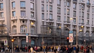 MANIFESTACIÓN ANTE EL CONGRESO Y ANUNCIO [upl. by Scrivings]