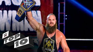 Braun Strowman’s biggest wins WWE Top 10 April 19 2020 [upl. by Hnim292]