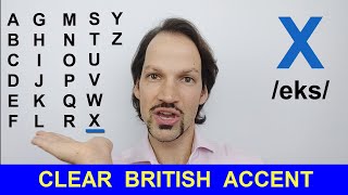 How To Pronounce The English Alphabet BRITISH PRONUNCIATION [upl. by Ahtimat]