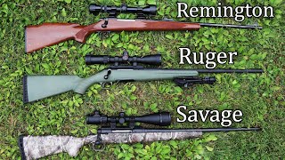 Top 3 Budget Hunting Rifles For Deer Season [upl. by Oinoitna]