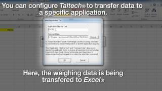 Scale amp Balance  Data Transfer to PC  How To Connect with RS232 or USB [upl. by Daisie75]