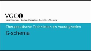 Therapeutische technieken en vaardigheden – Gschema [upl. by Gorden]