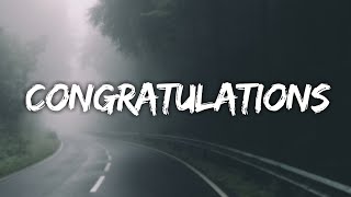 PewDiePie  Congratulations Lyrics [upl. by Angid]