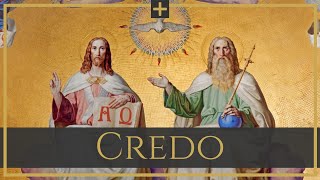 Credo  latin chant [upl. by Akina]