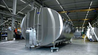 How a Milk Tank is Made [upl. by Kotz]