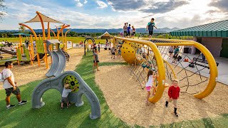 Clement Park  Littleton CO  Visit a Playground  Landscape Structures [upl. by Yrol]