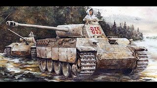 2 SS Panthers vs 21 US Shermans [upl. by Darrell]