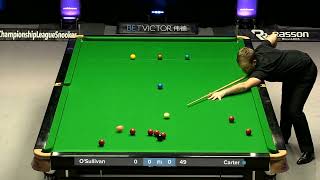 Ronnie OSullivan vs Ali Carter  2022 Championship League Snooker Invitational [upl. by Faria]