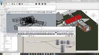 Importing geometry from Revit into Rhino 3 of 5 [upl. by Caras]