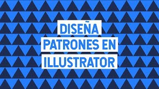 😮 Cómo HACER un PATRÓN o PATTERN en ILLUSTRATOR paso a paso [upl. by Cressy]