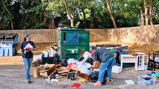 UNREAL Dumpster Dive at Apartments [upl. by Cassandry]