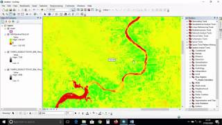 Calculate NDVI from Sentinel 2A in ArcGIS [upl. by Lennod709]