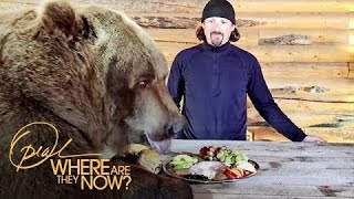 Brutus the Bear at Dinner  Where Are They Now  Oprah Winfrey Network [upl. by Collete333]