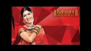 Kahaani Ghar Ghar Kii Full Title SongSakshi Tanwar as Parvati [upl. by Anawal]