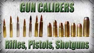 Intro to Gun Calibers  Which Ammunition Does What [upl. by Ttoille562]