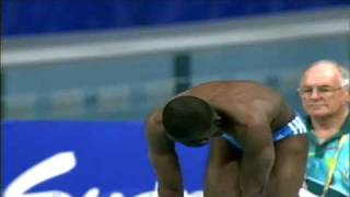 Eric Moussambani OLYMPIC 2000 SYDNEY SWIMMING HIGH QUALITY [upl. by Adnahsed]