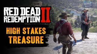 Red Dead Redemption 2  High Stakes Treasure Location [upl. by Schwartz9]