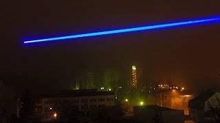 Powerful Blue Laser Pointer 2000mW  2Watt Night Beam  ZEUS LASERS [upl. by Demott]