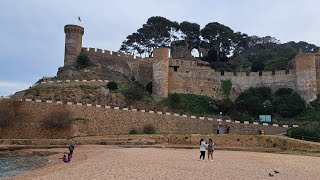 Girona  Tossa de Mar  Catalonia Spain  Costa Brava  French border [upl. by Ardnaskela]