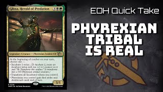 Glissa Phyrexian Tribal  EDH Quick Take  Magic The Gathering [upl. by Britni605]