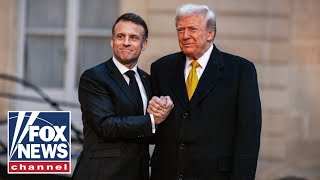 President Trump holds joint news conference with Frances Macron [upl. by Nodrog]