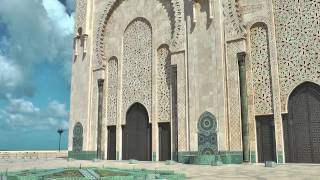 Morocco 2012  Casablanca Hassan II Mosque amp Corniche [upl. by Enilraep]