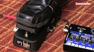 Dunlop Crybaby Multi Wah Pedal Review  Sweetwater Sound [upl. by Cayla]