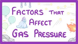 GCSE Physics  Factors Affecting Gas Pressure 30 [upl. by Mahalia485]