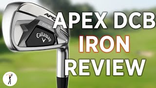 Callaway Apex DCB Iron Review  MOST FORGIVING FORGED IRONS EVER [upl. by Adnola702]