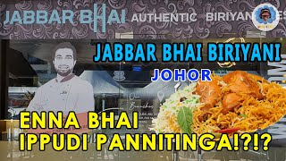 Jabbar Bhai Biriyani  Johor Malaysia [upl. by Hilar]