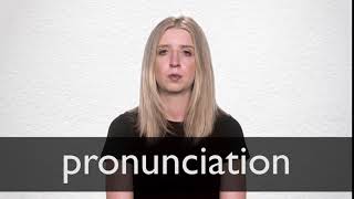 How to pronounce PRONUNCIATION in British English [upl. by Dayiz657]