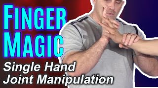 Finger Magic Joint Manipulation  Self Defense Moves [upl. by Doowyah]