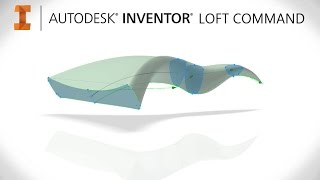 How To Use The Loft Command For Creative Effect  Autodesk Inventor [upl. by Rollecnahc681]