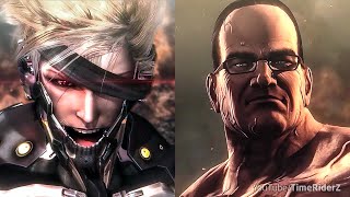 Metal Gear Rising Revengeance  Senator Armstrong Boss Fight Revengeance S rank No damage [upl. by Siryt]