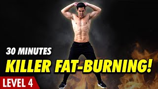 Favourite Level 4  Killer FatBurning Home Cardio [upl. by Atinaw]