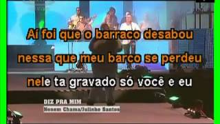 VIDEO KARAOKE EXALTA SAMBA AI FOI QUE O BARRACO DESABOU [upl. by Shaina]