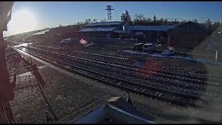 Flagstaff Arizona USA  Virtual Railfan LIVE [upl. by Dloniger]