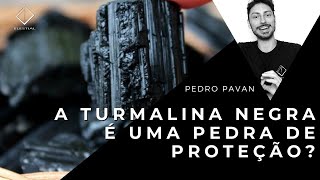 A turmalina negra é uma pedra de proteção  Cristais Elestial  Pedro Pavan [upl. by Zeuqirdor896]