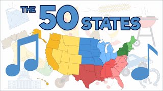 States Song Educational Videos [upl. by Soane964]