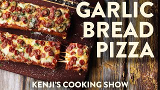 How to Make Better French Bread Pizza  Kenjis Cooking Show [upl. by Mukerji137]